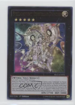 Stellarknight Constellar Diamond (SR) 1st Ed. YuGiOh The Secrets of Eternity - Image 1