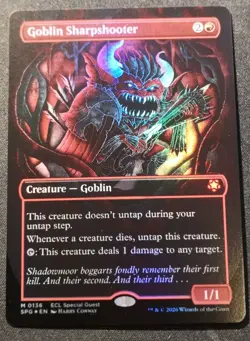 Goblin Sharpshooter - Foil - Borderless - SPG - MTG - EN - NM - 0136 - Image 1