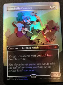 Kinsbaile Cavalier - Foil - Borderless - SPG - MTG - EN - NM - 0130 - Image 1