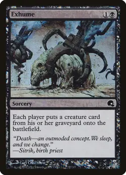 Exhume [Premium Deck Series: Graveborn] Foil Near Mint - Image 1