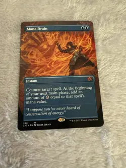 Mana Drain (Borderless) Double Masters 2022 Regular - Image 1