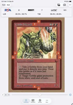 MTG GOBLIN WIZARD #2 The Dark Regular NM/MT+ Magic The Gathering - Image 3