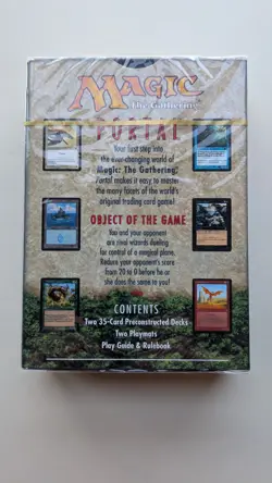 Magic the Gathering - 1997 Portal Starter Set 2 players - Sealed - Booster Pack - Image 2