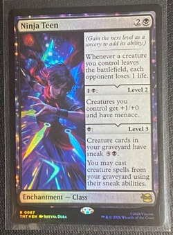 Ninja Teen Teenage Mutant Ninja Turtles Foil MTG TMT #67 NM/M - Image 1