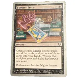 Magic The Gathering Booster Tutor Instant Unhinged Black Uncommon Rush - Image 1