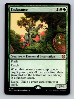 Endurance Normal M Commander: Lorwyn Eclipsed 51 NM - Image 1