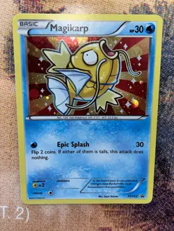 Pokemon Magikarp Holo XY143 Basic Card 2016 English Saya Tsuruta - Image 2