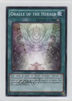 Oracle of the Herald 1st Ed. YuGiOh The New Challangers #NECH-EN066 - Image 1
