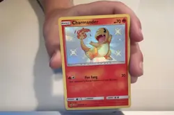Pokemon TCG Charmander Hidden Fates SV6/SV94 Shiny Vault Holo Rare NM-M - Image 1