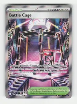 Battle Cage - 116/094 ME02: Phantasmal Flames (PFL) 116/094 Holofoil Ultra Ra... - Image 1