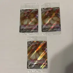 Lot OF 3 POKEMON TCG EEVEE Vmax Promo Evolving Skies SEALED! - Image 1
