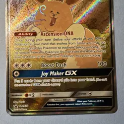 Pokemon TCG Eevee GX SM233 SM Full Art Promo Holo HP 160 Boost Dash - Image 3