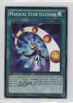 Magical Star Illusion 1st Ed. YuGiOh The New Challangers #NECH-EN058 - Image 1