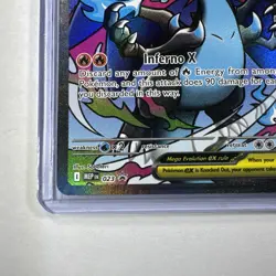 Pokemon TCG Mega Charizard X EX 023 Me: Mega Evolution Promo Holo 360HP English - Image 2