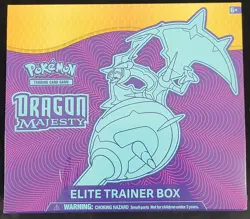 Pokemon TCG Dragon Majesty Elite Trainer Box ETB Sun & Moon Factory Sealed New - Image 1