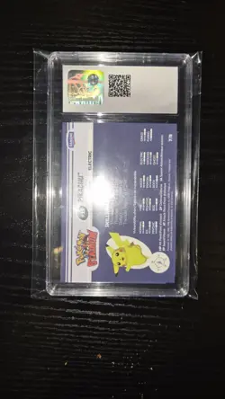 2000 Danone Pokemon Stadium Tip Gold Shiny Pikachu 7 CGC 10 GEM MINT Reserved! - Image 2
