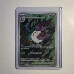 Pokemon Arbok Illustration Rare Holo 176/162 SV05 Temporal Forces English - Image 1