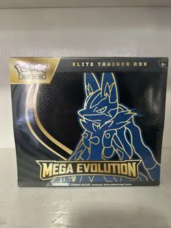 Pokemon Mega Evolution Elite Trainer Box Lucario ETB - Factory Sealed - Image 1