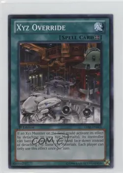 XYZ Override 1st Ed. YuGiOh Legacy of the Valiant #LVAL-EN068 - Image 1