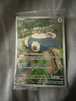 2023 Pokemon SV 151 Snorlax 051 SVP EN Black Star Promo Sealed In Package - Image 1