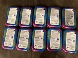 Pokemon TCG Prismatic Evolution Tin Lot of 10 - Image 2