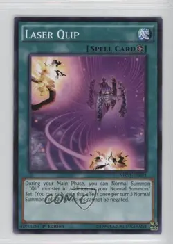 Laser Quip 1st Ed. YuGiOh The New Challangers #NECH-EN062 - Image 1