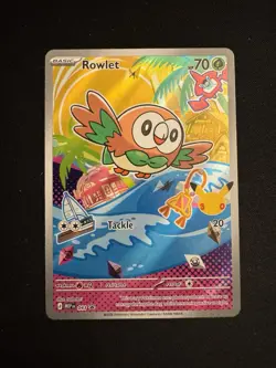 Pokemon TCG First Partner Illustration Collection Series 1 Alola Starters - Image 1