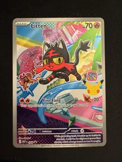Pokemon TCG First Partner Illustration Collection Series 1 Alola Starters - Image 2