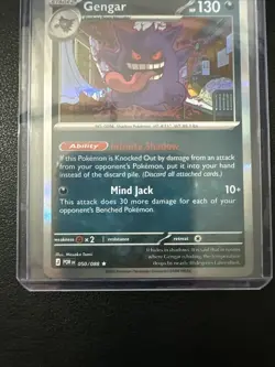 Pokemon Gengar (NOT PROMO STAMPED). Near Mint Perfect Order - Image 3
