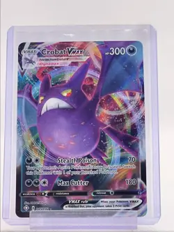 CROBAT VMAX 2021 POKEMON SWSH SHINING FATES RARE 045/072 Q5600 - Image 1