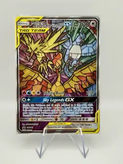 Pokemon Moltres & Zapdos & Articuno GX SM210 TAG TEAM Promo - Image 1