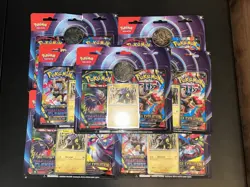 Pokemon TCG 7x Raikou 2 Pack Blisters Phantasmal Flames + Mega Evolution New - Image 1