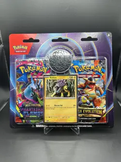 Pokemon TCG 7x Raikou 2 Pack Blisters Phantasmal Flames + Mega Evolution New - Image 2
