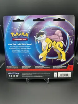 Pokemon TCG 7x Raikou 2 Pack Blisters Phantasmal Flames + Mega Evolution New - Image 3