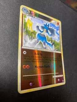 Lucario 19/95 Unleashed Reverse Foil 2010 English Pokemon TCG MP - Image 2