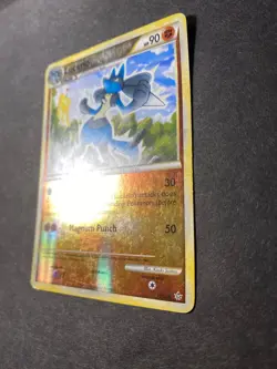 Lucario 19/95 Unleashed Reverse Foil 2010 English Pokemon TCG MP - Image 3