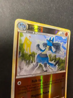 Lucario 19/95 Unleashed Reverse Foil 2010 English Pokemon TCG MP - Image 5