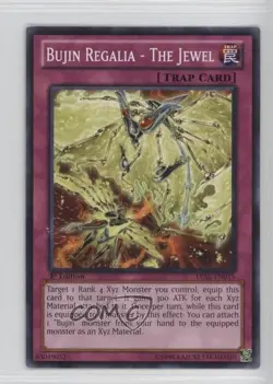 Bujin Regalia - The Jewel 1st Ed. YuGiOh Legacy of the Valiant #LVAL-EN075 - Image 1