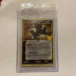 TCG POKEMON CELEBRATIONS GRENINJA GOLD STAR PROMO SWSH144 SEALED - Image 1