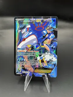 Pokemon TCG Team Aqua's Kyogre EX #6/34 Double Crisis Ultra Rare - Image 1