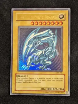 Blue-Eyes White Dragon. SDK-001. Ultra Rare. Unlimited Edition. Yu-Gi-Oh! - Image 1