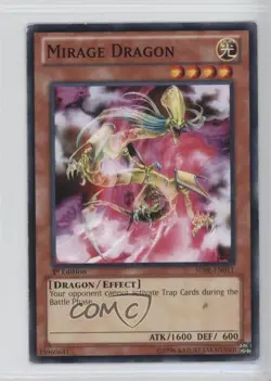Mirage Dragon 1st Ed. YuGiOh Saga of Blue Eyes White Structure Deck #SDBE-EN011 - Image 1