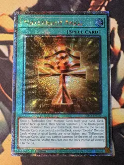Yugioh: Millennium Ankh - INFO-EN053 - Quarter Century Rare - 1st Edition - NM - Image 1
