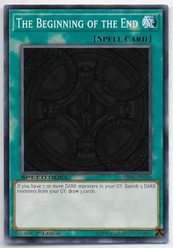 Yu-Gi-Oh! Scars Of Battle THE BEGINNING OF THE END SBSC-EN040 - Image 1