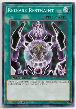 Yu-Gi-Oh! Scars Of Battle RELEASE RESTRAINT SBSC-EN010 - Image 1