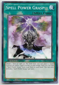 Yu-Gi-Oh! Scars Of Battle SPELL POWER GRASP SBSC-EN004 - Image 1