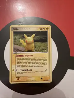 Pokemon Pikachu TCG Ditto Delta Species Card 63/113 Regular - Image 1