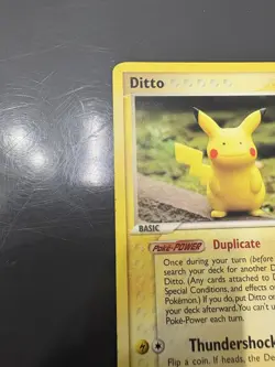 Pokemon Pikachu TCG Ditto Delta Species Card 63/113 Regular LP - Image 3