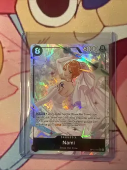 Op15 Nami Alternate Art. Pack Fresh and Well Centered One Piece TCG - Image 1
