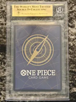 One Piece TCG Trafalgar Law SP SR Alt Art Kingdoms Of Intrigue OP01-047 BGS 9.5 - Image 2